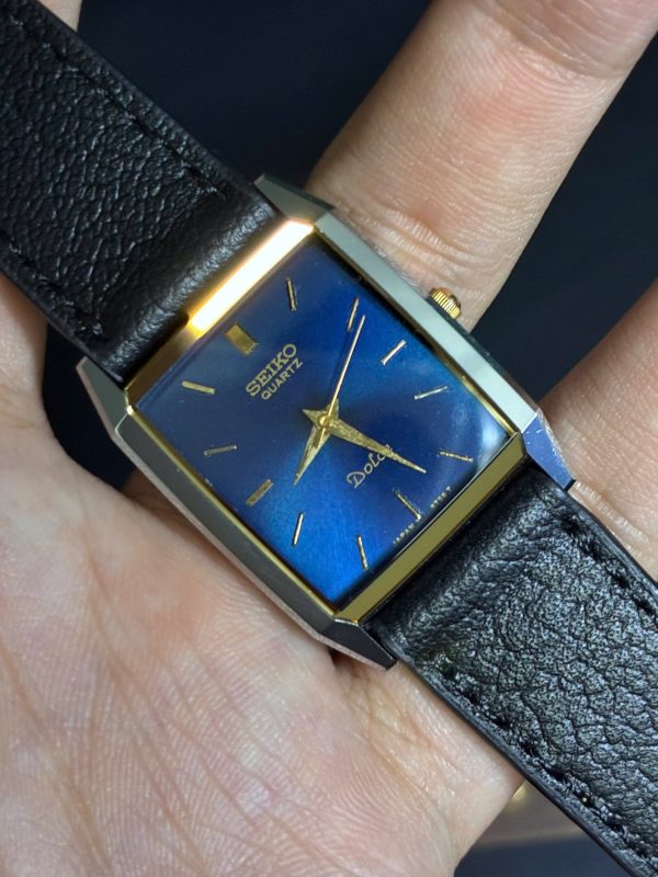 Vintage Seiko Dolce Blue Dial Super Rare