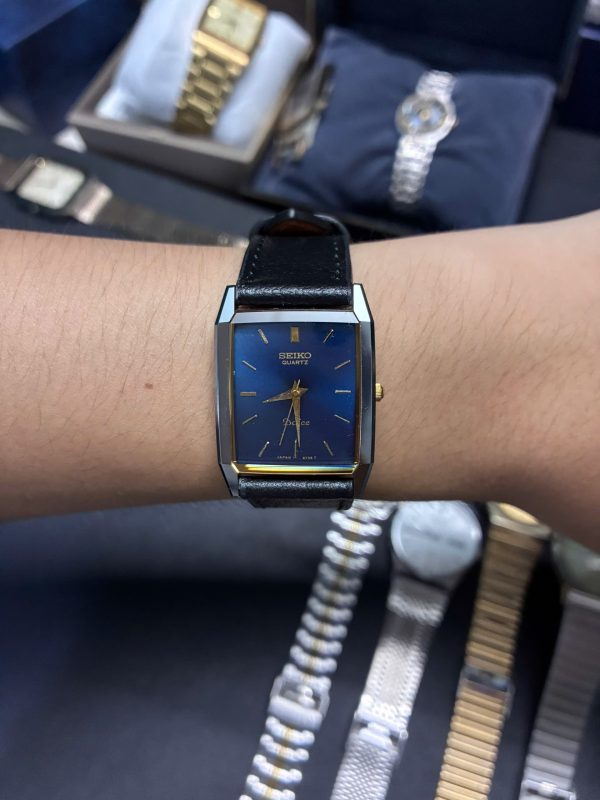 Vintage Seiko Dolce Blue Dial Super Rare